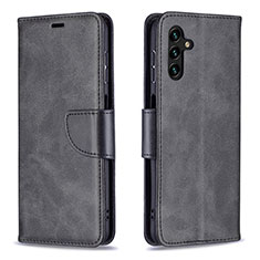 Funda de Cuero Cartera con Soporte Carcasa B04F para Samsung Galaxy A13 5G Negro