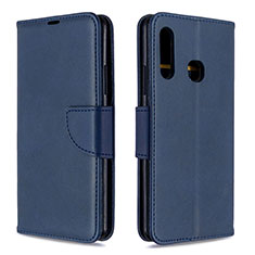 Funda de Cuero Cartera con Soporte Carcasa B04F para Samsung Galaxy A70E Azul