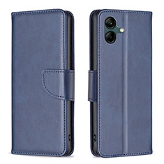 Funda de Cuero Cartera con Soporte Carcasa B04F para Samsung Galaxy F14 5G Azul