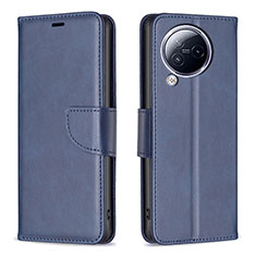 Funda de Cuero Cartera con Soporte Carcasa B04F para Xiaomi Civi 3 5G Azul