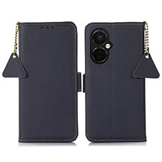 Funda de Cuero Cartera con Soporte Carcasa B04H para OnePlus Nord CE 3 5G Azul