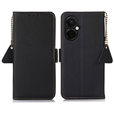 Funda de Cuero Cartera con Soporte Carcasa B04H para Oppo K11x 5G Negro