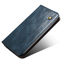 Funda de Cuero Cartera con Soporte Carcasa B04S para Samsung Galaxy S21 Plus 5G Azul