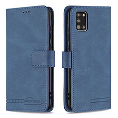 Funda de Cuero Cartera con Soporte Carcasa B05F para Samsung Galaxy A31 Azul