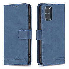 Funda de Cuero Cartera con Soporte Carcasa B05F para Samsung Galaxy S20 Plus Azul