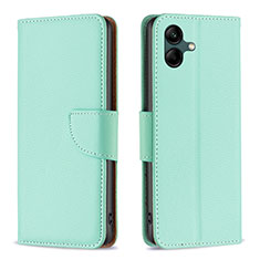 Funda de Cuero Cartera con Soporte Carcasa B06F para Samsung Galaxy A04 4G Verde