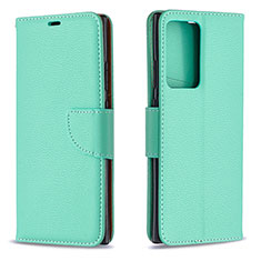 Funda de Cuero Cartera con Soporte Carcasa B06F para Samsung Galaxy Note 20 Ultra 5G Verde