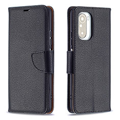 Funda de Cuero Cartera con Soporte Carcasa B06F para Xiaomi Mi 11i 5G Negro