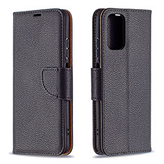 Funda de Cuero Cartera con Soporte Carcasa B06F para Xiaomi Redmi Note 11 SE India 4G Negro