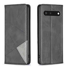 Funda de Cuero Cartera con Soporte Carcasa B07F para Google Pixel 7 5G Negro