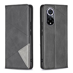 Funda de Cuero Cartera con Soporte Carcasa B07F para Huawei Nova 9 Negro