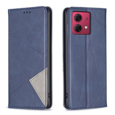 Funda de Cuero Cartera con Soporte Carcasa B07F para Motorola Moto G84 5G Azul