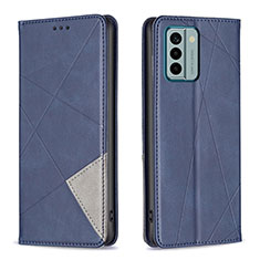 Funda de Cuero Cartera con Soporte Carcasa B07F para Nokia G22 Azul