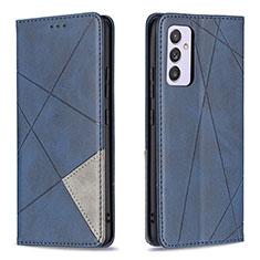 Funda de Cuero Cartera con Soporte Carcasa B07F para Samsung Galaxy A24 4G Azul