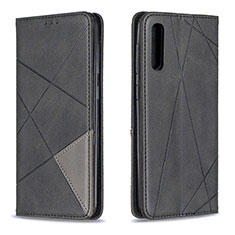 Funda de Cuero Cartera con Soporte Carcasa B07F para Samsung Galaxy A30S Negro