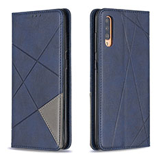 Funda de Cuero Cartera con Soporte Carcasa B07F para Samsung Galaxy A70S Azul