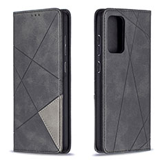 Funda de Cuero Cartera con Soporte Carcasa B07F para Samsung Galaxy A72 4G Negro