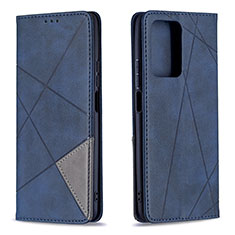 Funda de Cuero Cartera con Soporte Carcasa B07F para Xiaomi Mi 11T Pro 5G Azul