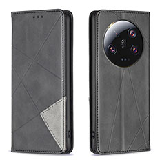 Funda de Cuero Cartera con Soporte Carcasa B07F para Xiaomi Mi 13 Ultra 5G Negro