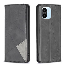 Funda de Cuero Cartera con Soporte Carcasa B07F para Xiaomi Redmi A2 Plus Negro