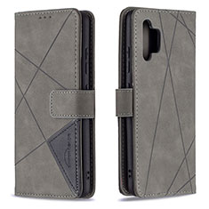 Funda de Cuero Cartera con Soporte Carcasa B08F para Samsung Galaxy A32 4G Gris