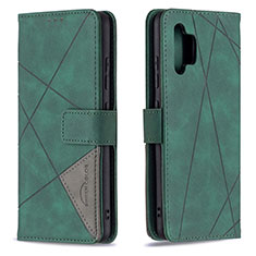 Funda de Cuero Cartera con Soporte Carcasa B08F para Samsung Galaxy A32 5G Verde