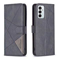 Funda de Cuero Cartera con Soporte Carcasa B08F para Samsung Galaxy M23 5G Negro