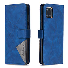 Funda de Cuero Cartera con Soporte Carcasa B08F para Samsung Galaxy M60s Azul