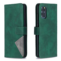 Funda de Cuero Cartera con Soporte Carcasa B08F para Samsung Galaxy S20 Plus 5G Verde