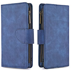 Funda de Cuero Cartera con Soporte Carcasa B09F para Samsung Galaxy Note 10 Lite Azul