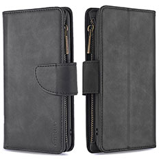 Funda de Cuero Cartera con Soporte Carcasa B09F para Samsung Galaxy Note 10 Lite Negro