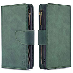 Funda de Cuero Cartera con Soporte Carcasa B09F para Samsung Galaxy Note 10 Lite Verde