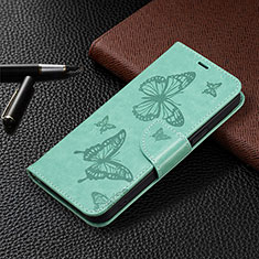 Funda de Cuero Cartera con Soporte Carcasa B09F para Xiaomi Redmi Note 13 5G Verde