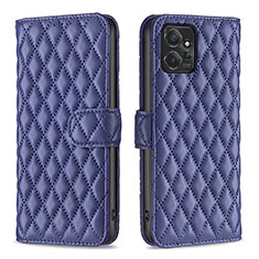 Funda de Cuero Cartera con Soporte Carcasa B11F para Motorola Moto G Power 5G (2023) Azul