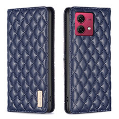 Funda de Cuero Cartera con Soporte Carcasa B11F para Motorola Moto G84 5G Azul