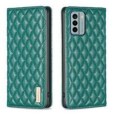 Funda de Cuero Cartera con Soporte Carcasa B11F para Nokia G22 Verde