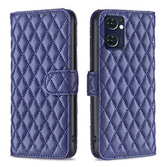 Funda de Cuero Cartera con Soporte Carcasa B11F para OnePlus Nord CE 2 5G Azul