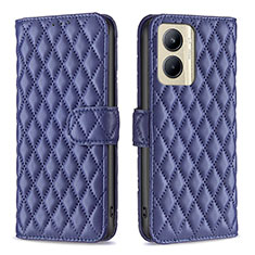 Funda de Cuero Cartera con Soporte Carcasa B11F para Realme C33 (2023) Azul