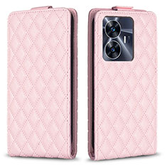 Funda de Cuero Cartera con Soporte Carcasa B11F para Realme C55 Rosa