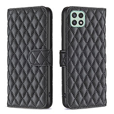 Funda de Cuero Cartera con Soporte Carcasa B11F para Samsung Galaxy A22s 5G Negro