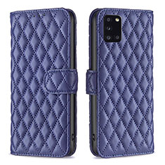 Funda de Cuero Cartera con Soporte Carcasa B11F para Samsung Galaxy A31 Azul