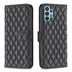 Funda de Cuero Cartera con Soporte Carcasa B11F para Samsung Galaxy A32 4G Negro