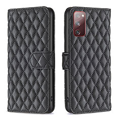 Funda de Cuero Cartera con Soporte Carcasa B11F para Samsung Galaxy S20 FE (2022) 5G Negro