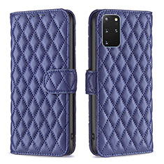 Funda de Cuero Cartera con Soporte Carcasa B11F para Samsung Galaxy S20 Plus Azul