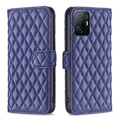 Funda de Cuero Cartera con Soporte Carcasa B11F para Xiaomi Mi 11T 5G Azul