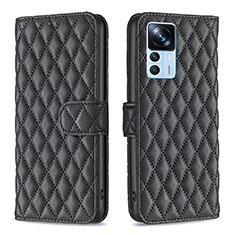 Funda de Cuero Cartera con Soporte Carcasa B11F para Xiaomi Mi 12T 5G Negro