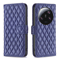 Funda de Cuero Cartera con Soporte Carcasa B11F para Xiaomi Mi 13 Ultra 5G Azul