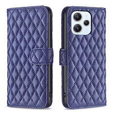 Funda de Cuero Cartera con Soporte Carcasa B11F para Xiaomi Redmi 12 4G Azul