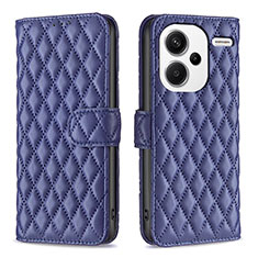 Funda de Cuero Cartera con Soporte Carcasa B11F para Xiaomi Redmi Note 13 Pro+ Plus 5G Azul