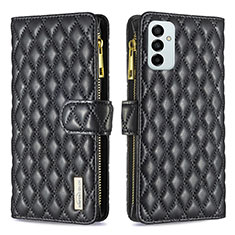 Funda de Cuero Cartera con Soporte Carcasa B12F para Samsung Galaxy M23 5G Negro